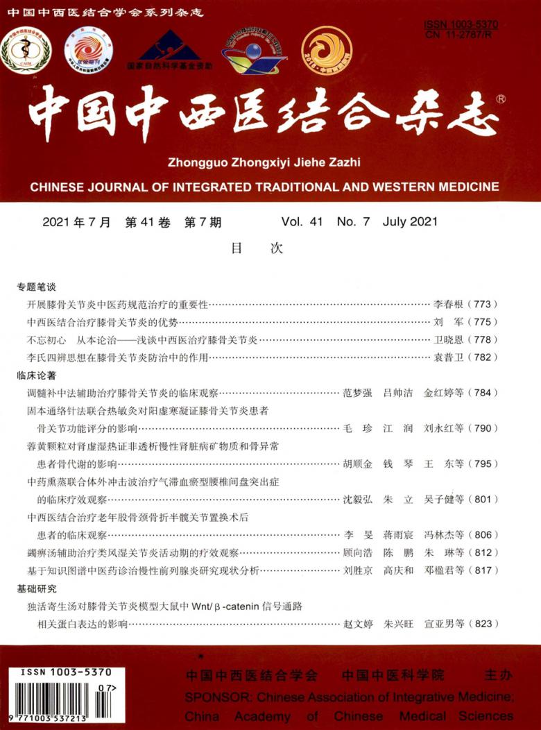 中国中西医结合杂志