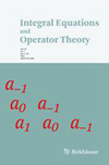 Integral Equations And Operator Theory