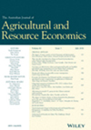 澳大利亚农业与资源经济学杂志