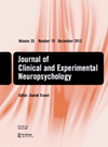 临床和实验神经心理学杂志