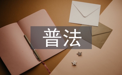 普法依法工作要点