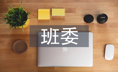 大学生班委工作总结